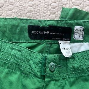 Brand new emerald green Rocawear shorts